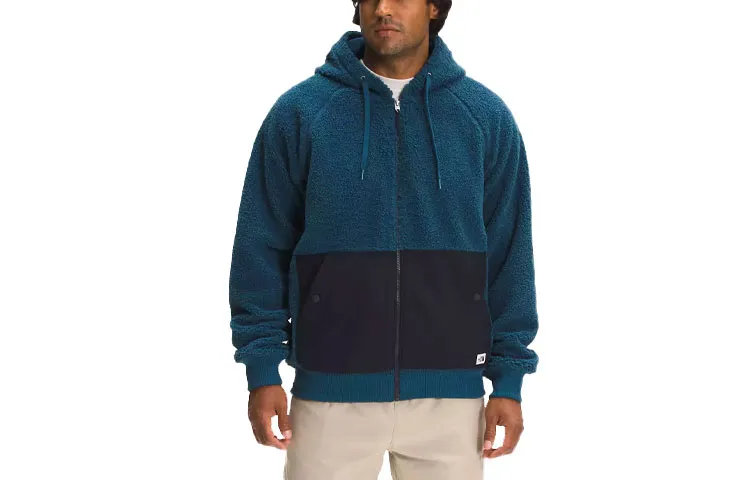 THE NORTH FACE Jackets Men's Blue Hooded Thickened Other