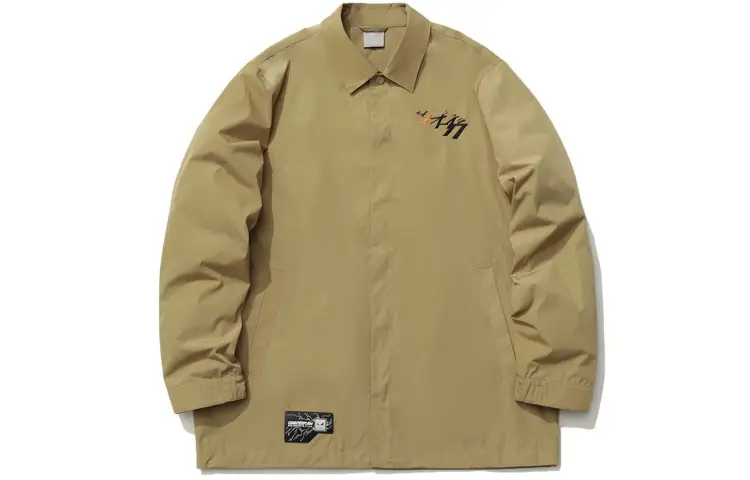 Li Ning Sports Fashion Collection Jacket Unisex Khaki