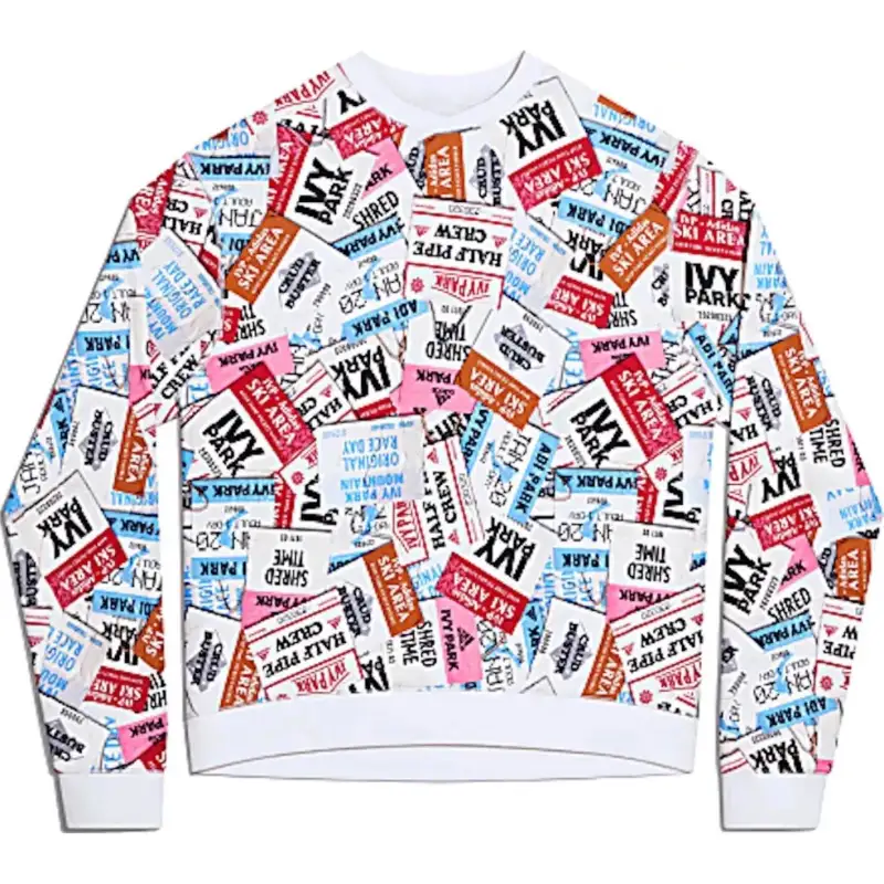 Adidas Ivy Park Ski Tag Crew Sweatshirt All Gender