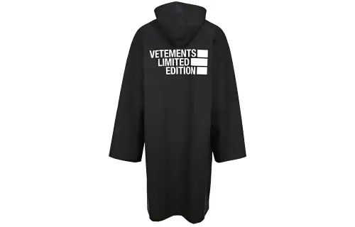 Vetements Big Logo Limited Edition Raincoat