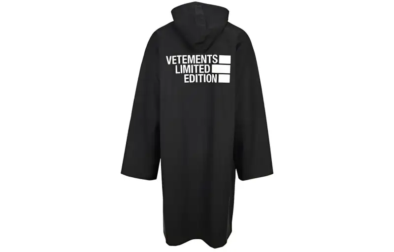 Vetements Big Logo Limited Edition Raincoat