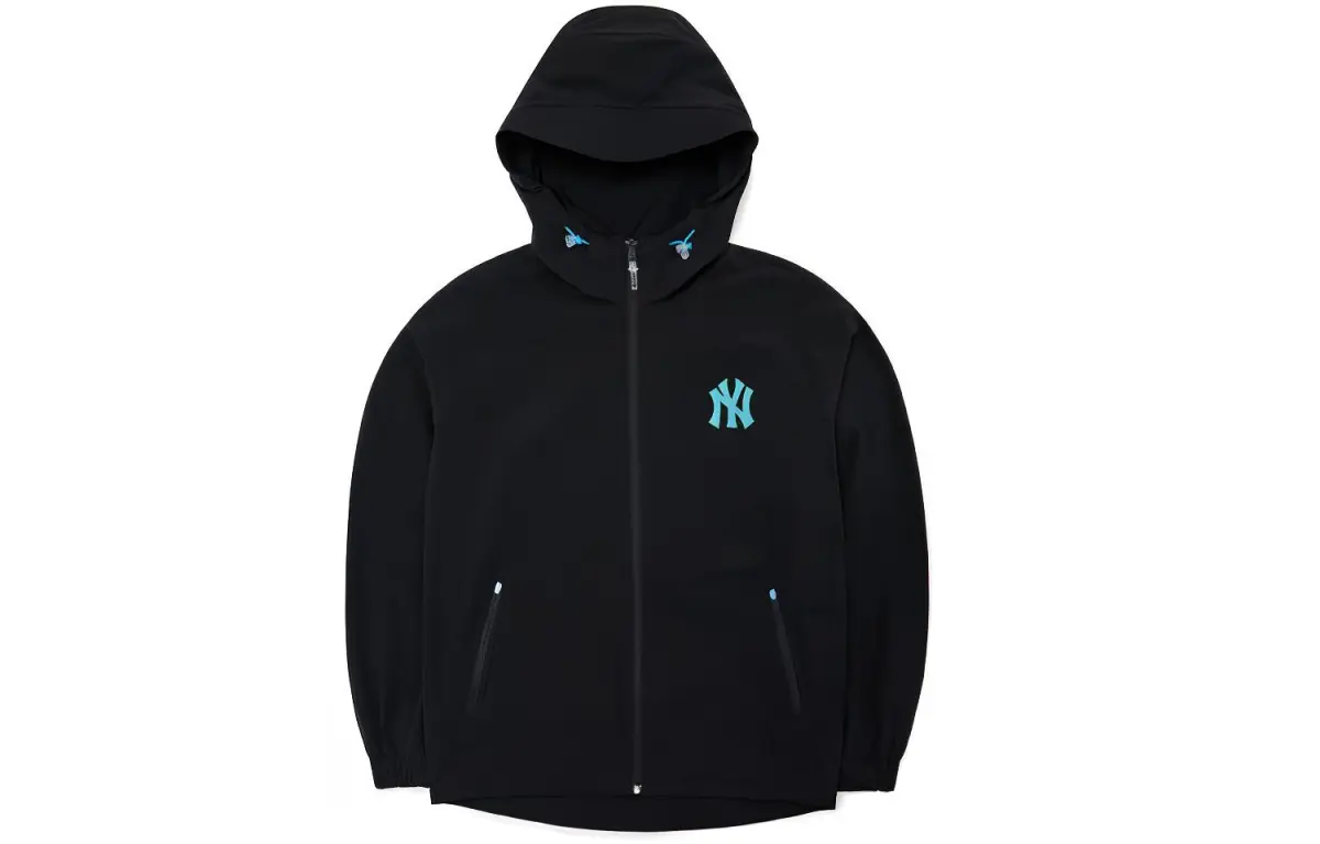 MLB Basic Logo Jacket Unisex Black
