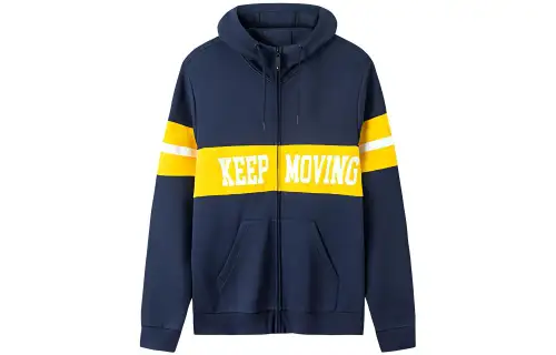 ANTA Life Collection Jackets Men's Dark Blue Hooded Moderate Other