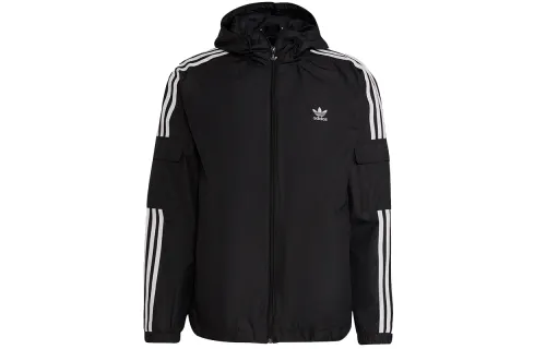 Adidas Originals 3 Stripes Jackets & Coats Men's Black