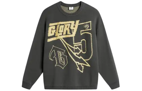 Li Ning Badfive Knitwear Men's Obsidian Gray