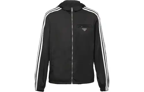 PRADA X Adidas Re Nylon Hooded Track Jacket