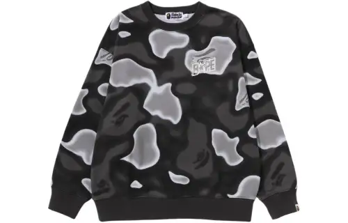 Bape Liquid Camo Bape Sta Relaxed Fit Crewneck