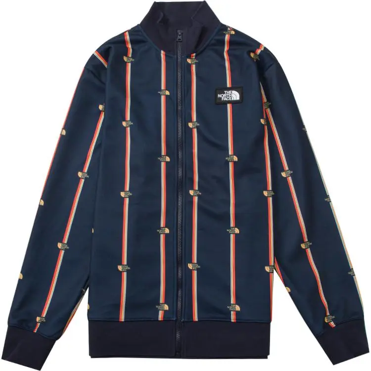 THE NORTH FACE Jackets Unisex Navy Blue Stand Collar Moderate Other