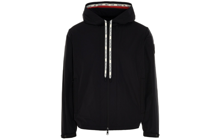 Мужская куртка Moncler Hooded Jacket (черная)