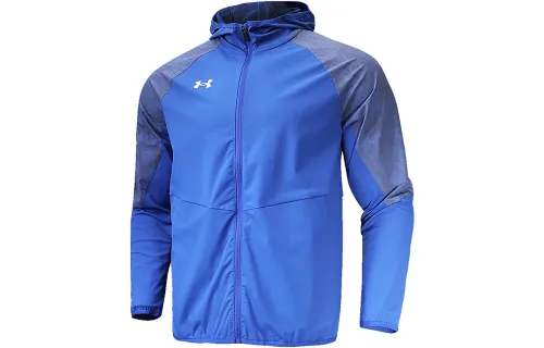 Under Armour Jackets Men's Royal Blue Hooded Moderate Other