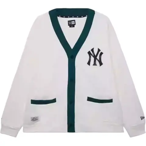 New Era x MLB FW24 Knitwear Unisex Ivory White