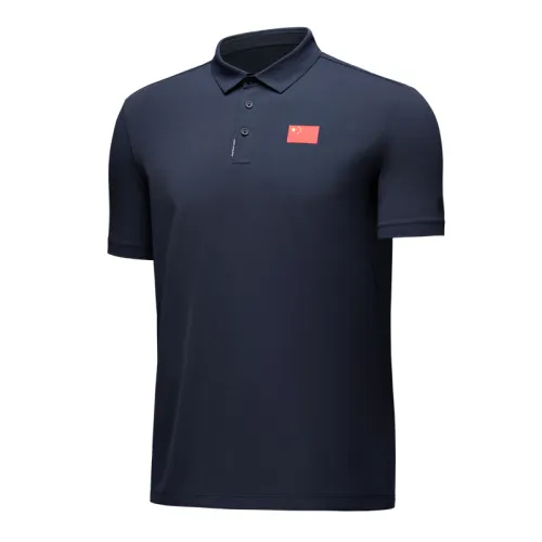 ANTA Polo Shirts Men's Legend Blue Moderate