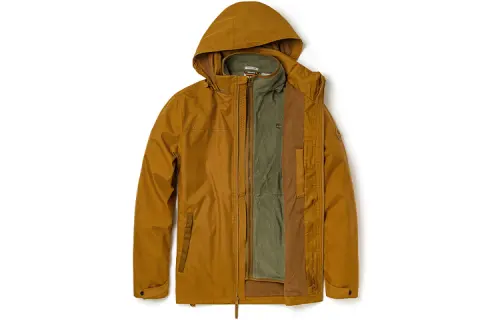 Timberland Jackets Men's Wheat Hooded Thickened Other
