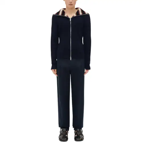 Bottega Veneta Full Zip Knitted Cardigan