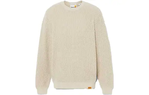 Timberland Sweaters Men's Ecru Crew Neck Moderate Other