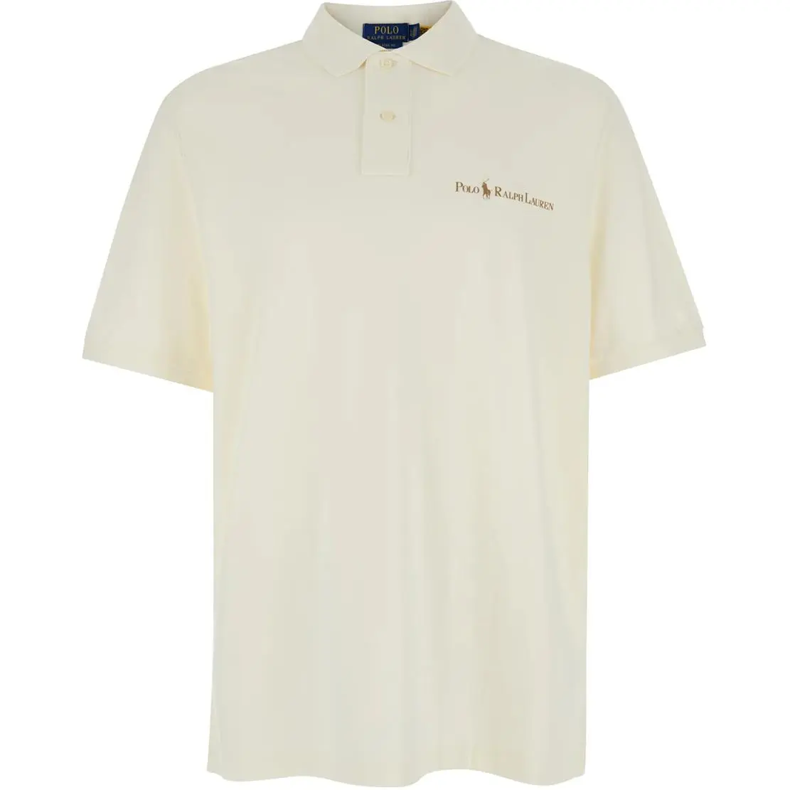 Polo Ralph Lauren FW24 Polo Shirt Classic Version Men's Cream
