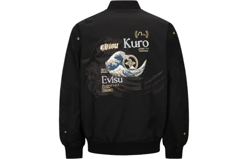 EVISU Jackets Men's Baseball Collar Moderate Other