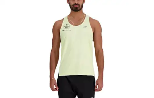 New Balance Running Tank Top Men's Yellow