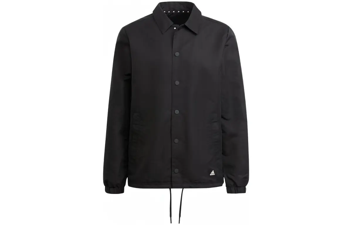 Adidas Jackets Men's Black Lapel Moderate Other