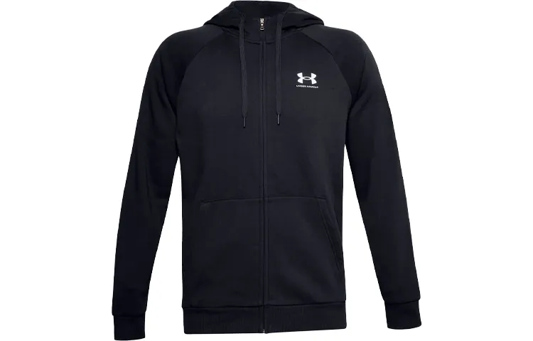 Under Armour Rival Jackets Men's Black Hooded Moderate Other