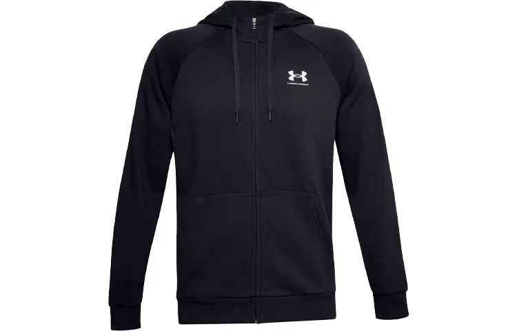 Under Armour Rival Jackets Men's Black Hooded Moderate Other