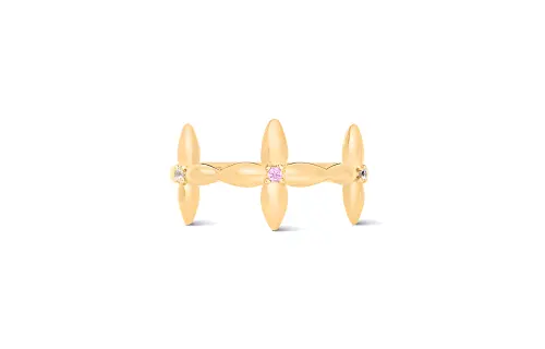 LOUIS VUITTON Louisette Signature Ring
