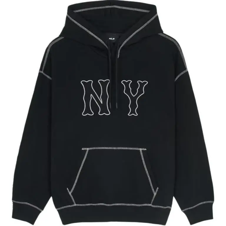 MLB MEGA OVERFIT New York Yankees Sweatshirt Unisex Black