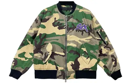Chrome Hearts Matty Boy Collection Sex Records Jackets & Coats Unisex Camouflage