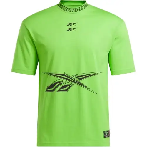 Reebok x ANUEL AA SS24 Regular T Shirt Unisex Lime Green