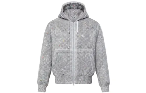 LOUIS VUITTON Monogram Organza Padded Blouson