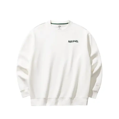 Anta Life Collection Sweatshirt Men's Ivory White
