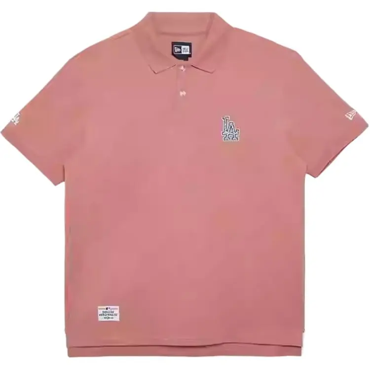 New Era x MLB Blue And White Porcelain Collection FW24 Polo Shirt Unisex Pink