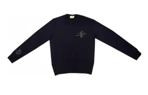HERMES FW23 Sweater Men's Marine Blue