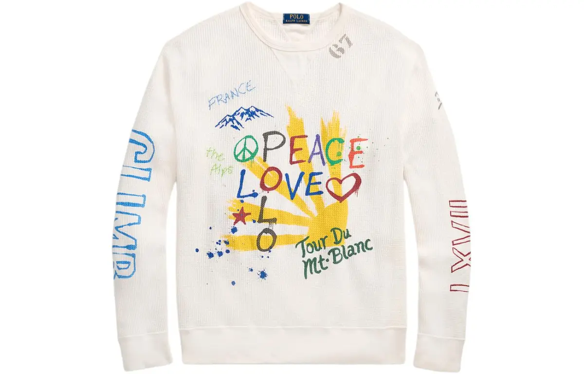 Polo Ralph Lauren SS24 Sweatshirt Men's Nevis Island Ecru