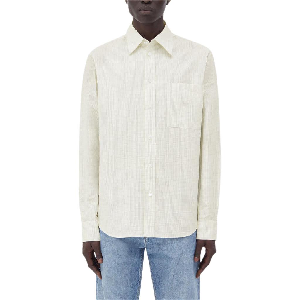 Bottega Veneta Checked Long Sleeved Shirt