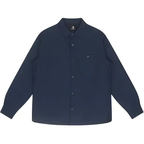 Converse Shirts Men's Blue Lapel Moderate Workwear