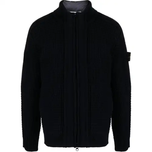 STONE ISLAND Compass-badge Virgin Wool Jumper