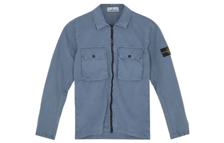STONE ISLAND FW21 Jackets & Coats Men's Haze Blue