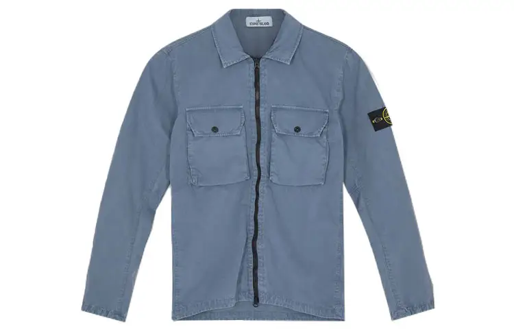 STONE ISLAND FW21 Jackets & Coats Men's Haze Blue