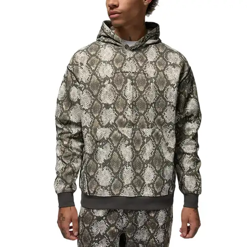Jordan Sport Hoop Fleece Men's Dri-FIT Printed Pullover Hoodie