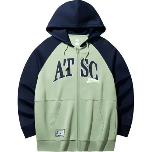 Anta Lifestyle Collection Sports Lifestyle Collection Sweatshirt Men's Gray Pea Green