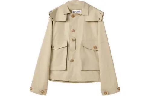 LOEWE Jackets & Coats Men's Stone Gray