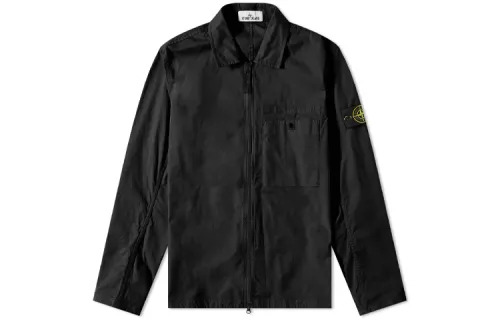 STONE ISLAND Jackets & Coats Men's Black