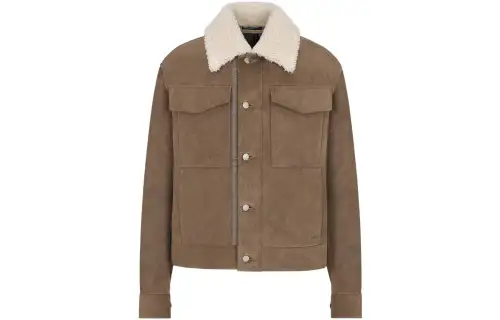 DIOR Quarterly New Products Jackets Men's Khaki Lapel Moderate Other