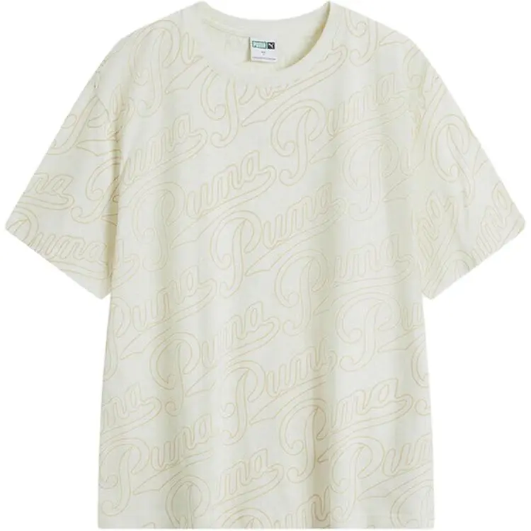 PUMA Drop Shoulder Sleeve T-Shirt Men's White