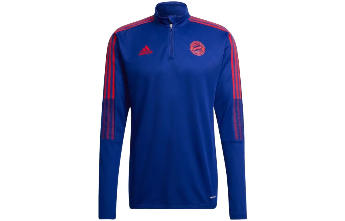 Adidas Jackets Men's Blue Stand Collar Moderate Other