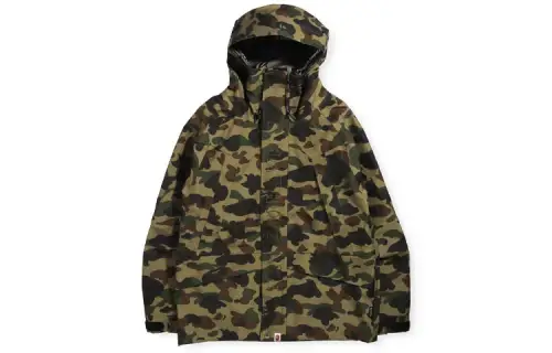 A Bathing Ape 1 St Camo shark-detail jacket