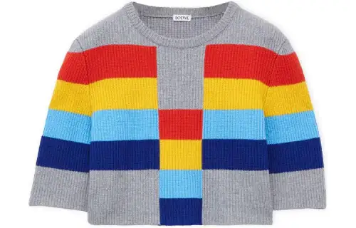 LOEWE Sweaters Men's Multicolor Crew Neck Moderate Other
