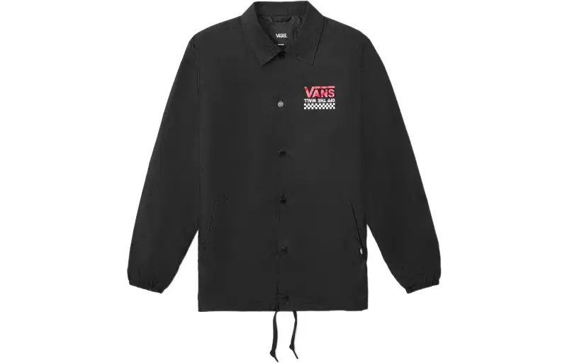 Vans Jackets Unisex Black Lapel Moderate Other
