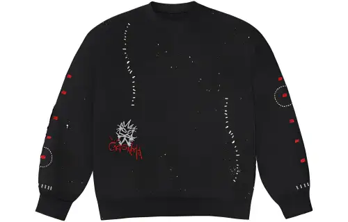 Travis Scott Stitched Crewneck